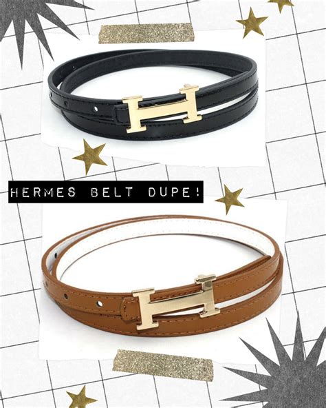 amazon dupe hermes belt